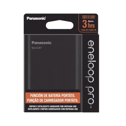 Cargador para baterías y power bank  2 en 1, carga individual y/o simultánea hasta 4 baterías, (AA y AAA, Ni-MH )