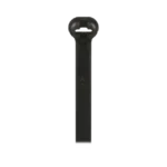 Cincho Dome-Top Nylon 6.6, 378mm largo x 7mm ancho, Color Negro. Paquete de 250 piezas