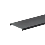 Tapa para Canaleta Ranurada Tipo G, de 82.6 mm de Ancho, 1828.8 mm de Largo, Color Negro