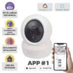 Mini Cámara IP PT 2 Megapíxel / Wi-Fi / Seguimiento Inteligente / Audio de Dos Vías / Notificación Push / Ranura para Memoria / Uso en Interior - Image 6