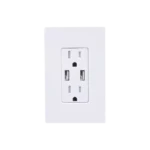 TOMACORRIENTE 15 AMP CONECTOR USB