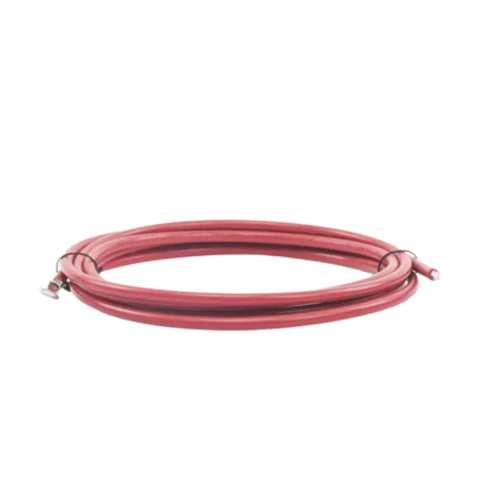 Cable para Controlador 3.0 m, Rojo, Calibre 8 AWG con Terminal de Ojo en un Extremo