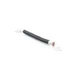 Cable para Baterías, 0.2m, Negro, Calibre 2 AWG con Terminales de Ojo en Ambos Extremos - Image 3