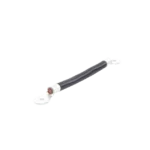 Cable para Baterías, 0.2m, Negro, Calibre 2 AWG con Terminales de Ojo en Ambos Extremos