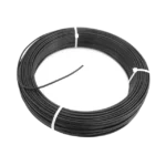 Cable Fotovoltaico Negro / 6mm² (10AWG) / Material COBRE / 2000V / Rollo de 25 m