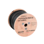 Carrete de 500 Metros / Cable Fotovoltaico Negro / 6mm² (10AWG) / Material COBRE /  2000 Vcc - Image 4