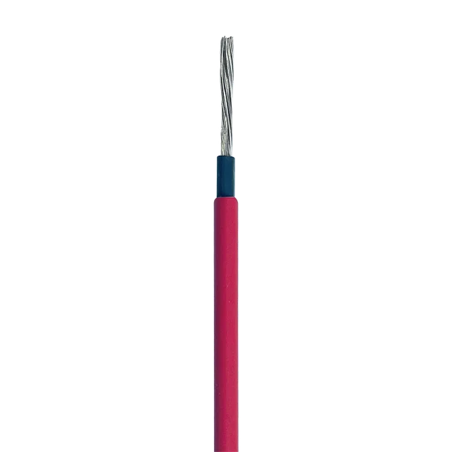 CBLUT10R_100-h Cable Fotovoltaico Rojo / Cobre Estañado / 6 mm² (10 AWG) / 2000V / Rollo 100m / UL 4703 y TUV - Image 1