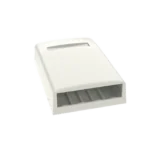Caja de Montaje en Superficie, Para 4 Módulos Mini-Com, Color Blanco Mate - Image 2