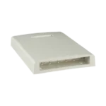 Caja de Montaje en Superficie, Con Accesorio para Resguardo de Fibra Óptica, Para 6 Módulos Mini-Com, Color Blanco Mate - Image 3