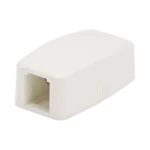 Caja de Montaje en Superficie, Para 1 Módulo Mini-Com, Color Blanco Mate - Image 2