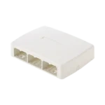 Caja de Montaje en Superficie, Para 6 Módulos Mini-Com, Color Blanco - Image 2