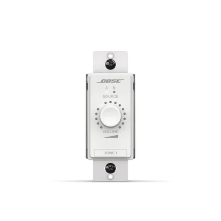 ControlCenter Controlador de volumen y seleccion de fuente (A/B) de zona digital | Blanco
