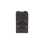 Módulo Acoplador RJ45 a RJ45, Mini-Com, Categoría 6, Color Negro - Image 3
