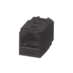 Módulo Acoplador RJ45 a RJ45, Mini-Com, Categoría 6, Color Negro - Image 5