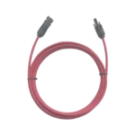 Cable Fotovoltaico / 1 metro / Color Rojo / Calibre 10 AWG / Terminal MC4-Macho y Hembra en  ambos extremos - Image 2