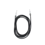 Cable de Audio | Plug 1/4 in a Plug 1/4 in Mono | Carcasa Cromada | Conectores Seetronic | Ideal para Instrumentos | Longitud 3m - Image 3