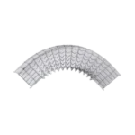 Curva Pre-Fabricada Horizontal de 90° con medidas de 54 mm de Peralte y 200 mm Ancho (54/200 mm) - Image 2