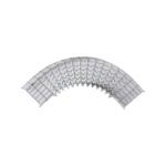 Curva Pre-Fabricada Horizontal de 90° con medidas de 54 mm de Peralte y 50 mm Ancho (54/50 mm) - Image 2