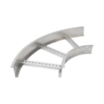 Curva Horizontal de Aluminio de 90° Perfil Z / Peralte 3 1/4" / Ancho 12" / Radio 8" / Incluye Tornillería (CHC90EZ314R8X12AK) - Image 2