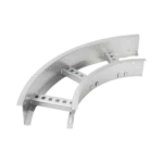 Curva Horizontal de Aluminio de 90° Perfil Z / Peralte 3 1/4" / Ancho 6" / Radio 8" / Incluye Tornillería (CHC90EZ314R8X6AK) - Image 2