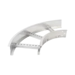 Curva Horizontal de Aluminio de 90° Perfil Z / Peralte 3 1/4" / Ancho 9" / Radio 8" / Incluye Tornillería (CHC90EZ314R8X9AK)