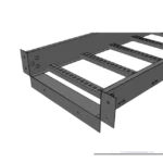 Conector de Escalera de Aluminio a Tablero (Caja) / Peralte 3 1/4" / Ancho 6" / Incluye Tornillería (CHCEC314X6AK) - Image 3
