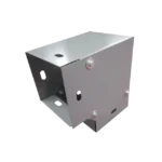 Derivación codo horizontal de 90 grados 65 x 65 mm, fabricado en lámina de acero al carbón