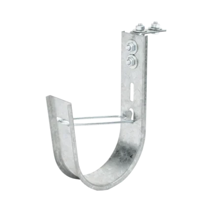 Soporte (Gancho) tipo J-Hook, hasta 115 cables Cat6, ideal para soportar cableado en los espacios de manipulación al aire, Para instalación en interior