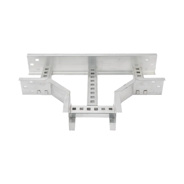 CHTHE8R8X9AK-h Derivación "T" Horizontal de Aluminio Perfil Z / Peralte 3 1/4" / Ancho 9"/ Radio 8" / Incluye Tornillería (CHTHEZ314R8X9AK) - Image 1