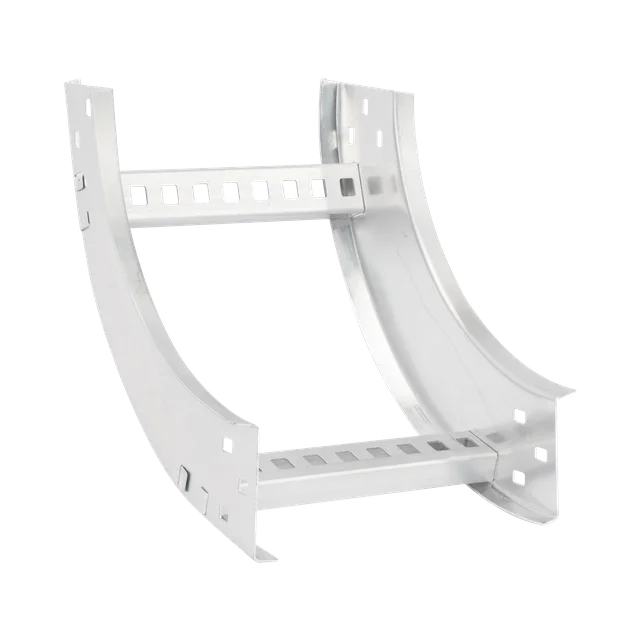 CHVI908R8X9AK-h Curva Vertical Interior de Aluminio de 90° Perfil Z / Peralte 3 1/4" / Ancho 9" / Radio 8" / Incluye Tornillería (CHVI90EZ314R8X9AK) - Image 1