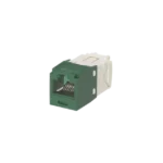 Conector Jack RJ45 Estilo TG, Mini-Com, Categoría 6, de 8 posiciones y 8 cables, Color Verde - Image 2