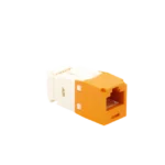 Conector Jack RJ45 Estilo TG, Mini-Com, Categoría 6, de 8 posiciones y 8 cables, Color Naranja - Image 4