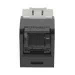Conector Jack RJ45 Estilo TG con Ventana, Mini-Com, Categoría 6, de 8 posiciones y 8 cables, Color Negro - Image 3