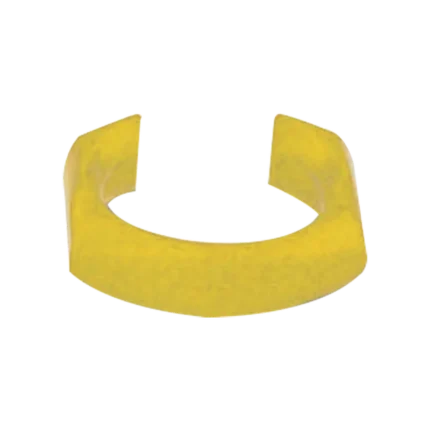 Clip de identificación para Patch Cord Siemon, Color Amarillo, Bolsa con 25 piezas