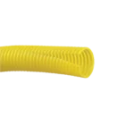 Tubo Corrugado Abierto para Protección de Cables, 1.50in (38.1 mm) de Diámetro, 3.1 m de Largo, Color Amarillo