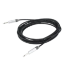 Cable de Audio | Plug 1/4 in a Plug 1/4 in Stereo | Carcasa Cromada | Conectores Seetronic | Longitud 5m - Image 3