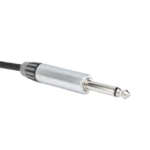 Cable de Audio | Plug 1/4 in a Plug 1/4 in Stereo | Carcasa Cromada | Conectores Seetronic | Longitud 5m - Image 4