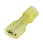 Terminal hembra aislada completa / para cables 12-10 AWG / Para baterías con terminal F1 / Paquete de 25 piezas