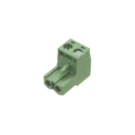 Conector terminal de alimentación de 2 pines en color verde (EPO) - Image 2