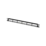 Panel de Parcheo Modular Mini-Com (Sin Conectores), Plano, Totalmente Blindado, de 24 puertos, 1UR - Image 4