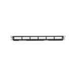 Panel de Parcheo Modular Mini-Com (Sin Conectores), Plano, Totalmente Blindado, de 24 puertos, 1UR - Image 5