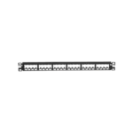 Panel de Parcheo Modular Mini-Com (Sin Conectores), Plano, Totalmente Blindado, de 24 puertos, 1UR - Image 2