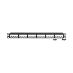 Panel de Parcheo Modular Mini-Com (Sin Conectores), Plano de Instalación al Ras, Sin Blindaje, de 24 puertos, 1UR - Image 5