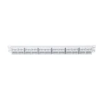Panel de Parcheo Modular Mini-Com (Sin Conectores), Plano, Sin Blindaje, Alta Densidad, de 48 puertos, Color Blanco, 1 UR - Image 4