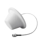 Antena Domo Omnidireccional 698 ~ 960 MHz / 1710 ~ 2700 MHz, 1.5 dBi / 5 dBi, con conector N hembra.