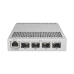 (CRS305-1G-4S+IN) Switch administrable Sistema Operativo Dual, puerto 1G Rj45, 4 puertos 10G SFP+ para Escritorio - Image 3
