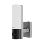Cámara IP 4 Megapíxel / Wi-Fi / Lampara Integrada / Audio de dos vías / Imágen Nocturna a Color / Detección Humana / Audios Personalizables / Almacena en Memoria Interna / Uso Exterior con Protección