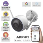 Bala WiFi / 5MP (3K) / Detección humana / Detección de Vehiculo / Sirena / Luz Parpadeante / Colores en Oscuridad / Micro SD / Uso en Exterior - Image 3