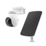 Kit de Cámara de Batería Recargable  y Panel Solar / Wi-Fi / Almacenamiento Gratuito en Memoria Interna de 32 GB / Incluye 1 pieza de CS-HB8 y 1 Pieza de CS-CMT-SOLARPANEL-E