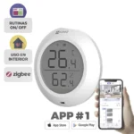 Sensor de Temperatura y Humedad / Compatible con Hub CS-A3 / Protocolo Zigbee - Image 3
